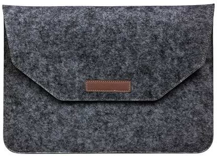 249838_b_1.jpg תיק מעטפה למחשב נייד בגודל 15.6 אינץ' דגם Splash Pro מבית Camel Mountain - צבע שחור אפור