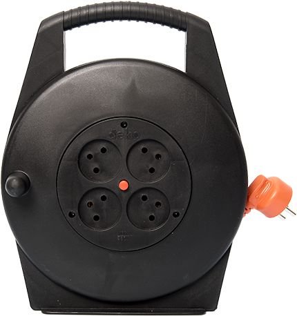 256891_b_1.jpg תוף מאריך ביתי 10 מטר 3X1.5 מ''מ 4 שקעים ישראליים Deko DCR10