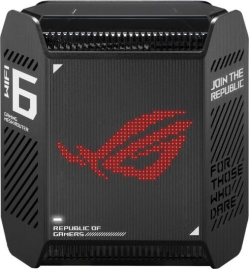 ראוטר גיימינג ASUS ROG Rapture GT6 AX10000 Pro Tri-Band WiFi 6 (802.11ax) - צבע שחור