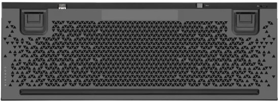 מקלדת גיימינג מכאנית אלחוטית Corsair K100 AIR - מתג Cherry MX Speed Silver - צבע שחור