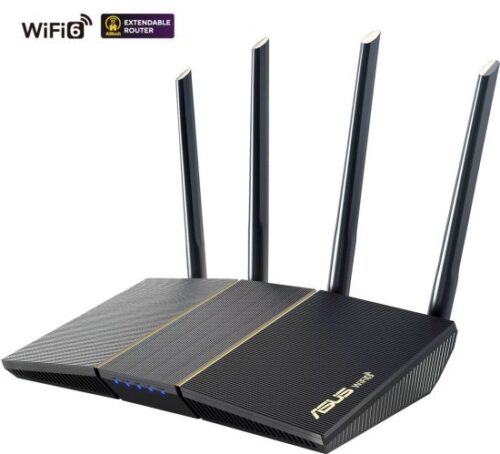 ראוטר Asus RT-AX57 AX3000 Dual Band WiFi 6 (802.11ax)