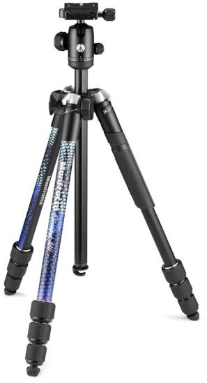 285495_b_1.jpg חצובת אלומיניום דגם Element MII עם ראש כדורי Manfrotto MKELMII4BL-BH