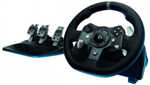 הגה מרוצים Logitech Driving Force G920 Retail - עבור PC ו Xbox One