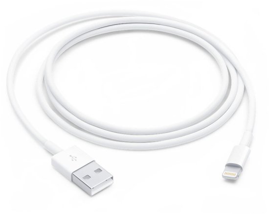 כבל Lightning לחיבור USB מקורי למוצרי Apple - אורך 1 מטר
