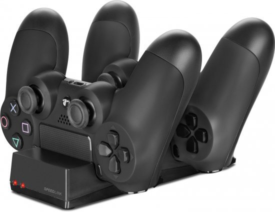 מטען USB לשלטי פלייסטיישן 4 SpeedLink Jazz