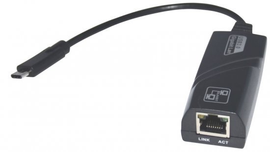 מתאם רשת Gold Touch Gigabit 10/100 / 1000Mbps מחיבור USB 3.1 מסוג C לחיבור רשת RJ45