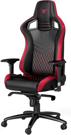 כיסא גיימינג סדרת Epic דגם MouseSports מבית Noblechairs - מהדורה מיוחדת - צבע שחור / אדום