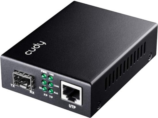 ממיר מדיה אופטי Cudy 10Gbps Ethernet MC10G