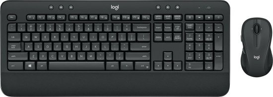 סט מקלדת ועכבר אלחוטיים Logitech MK545 Advanced - צבע שחור