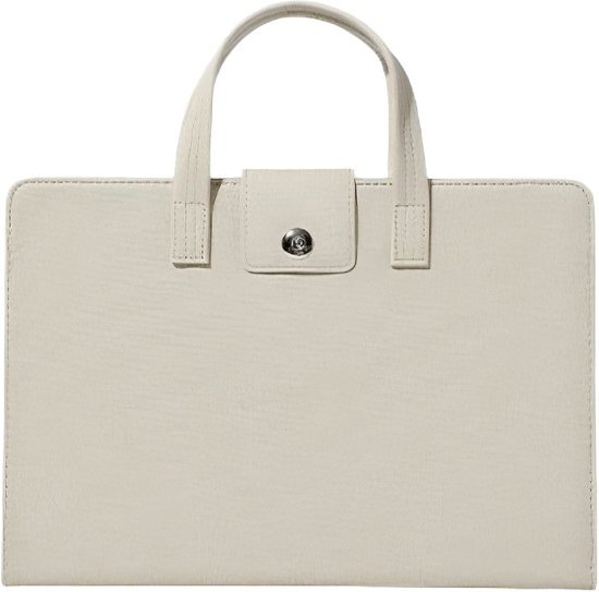 תיק כיסוי למחשב נייד בגודל 14 אינץ’ דגם The Nebulae Platinum מבית Camel Mountain - צבע בז'