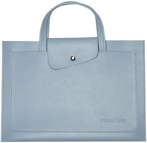 תיק / מחזיק למחשב נייד בגודל 16 אינץ’ דגם Bloom מבית Camel Mountain - צבע תכלת