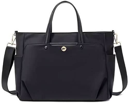 תיק צד למחשב נייד בגודל 14 אינץ’ דגם The Plutonx Elite מבית Camel Mountain - צבע שחור