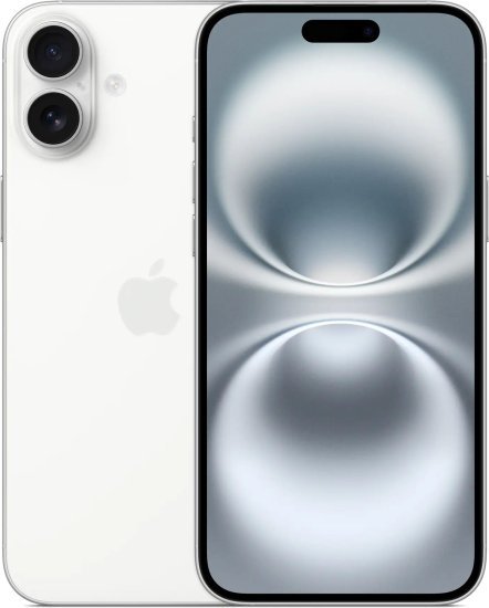 אייפון Apple iPhone 16 Plus 128GB - צבע White - שנה אחריות יבואן רשמי - ללא מטען וללא אוזניות