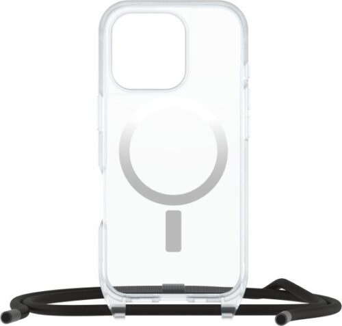 כיסוי OtterBox React Necklace עם MagSafe ל-iPhone 16 Pro Max - צבע שקוף