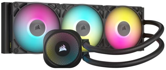 קירור נוזלי למעבד Corsair iCUE LINK Titan RGB RX AIO 360mm - צבע שחור