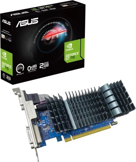 כרטיס מסך Asus GeForce GT 710 Silent 2GB DDR5 EVO