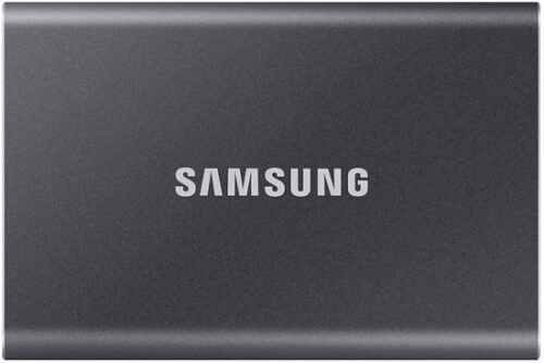 כונן קשיח SSD חיצוני Samsung Portable SSD T7 USB 3.2 MU-PC4T0T / WW - נפח 4TB - צבע אפור