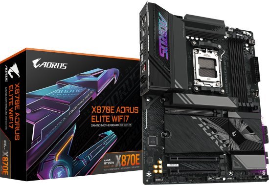 לוח אם GIGABYTE X870E AORUS ELITE WIFI7 AM5 DDR5