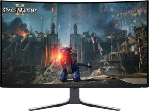 מסך מחשב גיימינג קעור Dell Alienware AW3225QF 4K QD-OLED 31.6'' 240Hz