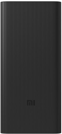 סוללת גיבוי ניידת עם טעינת 18W מהירה Xiaomi 30000mAh - צבע שחור - שנה אחריות יבואן רשמי על ידי המילטון