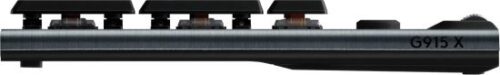 מקלדת גיימינג מכנית אלחוטית Logitech G915 X Lightspeed Low Profile - מתג Tactile - צבע שחור