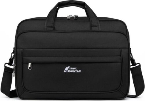 356002_b_1.jpg תיק צד למחשב נייד בגודל 16 אינץ' דגם Strider Ultra מבית Camel Mountain - צבע שחור