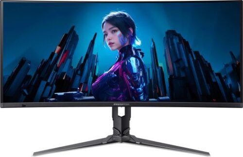 מסך מחשב קעור גיימינג Acer Predator X34 X5 4K 240Hz 34'' QHD QD-OLED