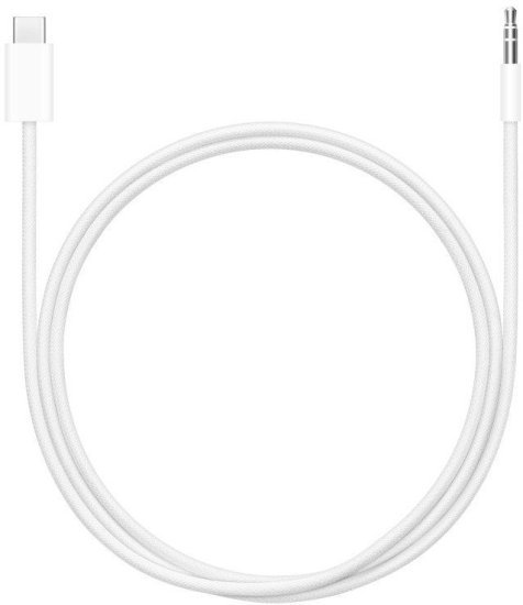 377043_b_1.jpg כבל USB Type-C לחיבור 3.5 מ''מ מקורי למוצרי Apple - אורך 1.2 מטר - לבן