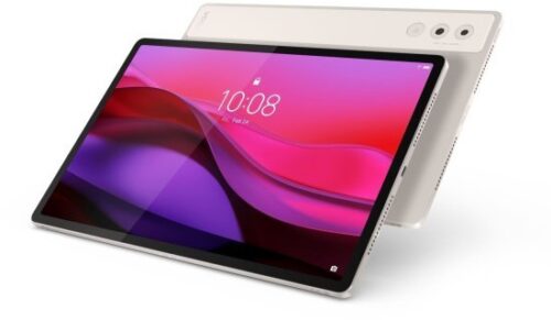 טאבלט Lenovo Yoga Tab Plus TB520FU ‎ZAEG0161IL - גרסת WiFi - זיכרון 16GB נפח איחסון 256GB - צבע Seashell - כולל מקלדת מעמד ועט Tab Pen Pro