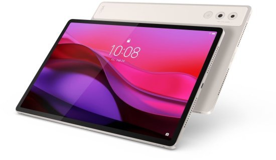 טאבלט Lenovo Yoga Tab Plus TB520FU ‎ZAEG0161IL - גרסת WiFi - זיכרון 16GB נפח איחסון 256GB - צבע Seashell - כולל מקלדת מעמד ועט Tab Pen Pro