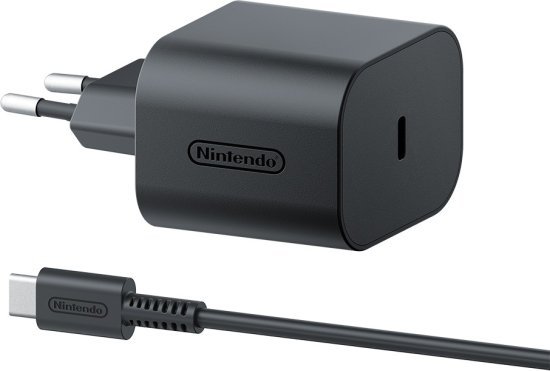 380875_b_1.jpg ספק כח Nintendo Switch 2 AC Adapter - שנה אחריות ע''י היבואן הרשמי
