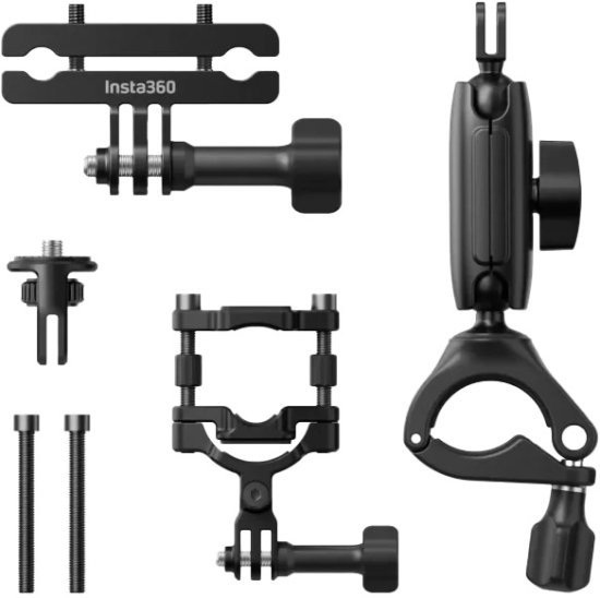 ערכת תושבות לחיבור מוט סלפי למושב האופניים Insta360