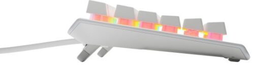 מקלדת גיימרים מכאנית חוטית SteelSeries Apex 3 TKL - לבן