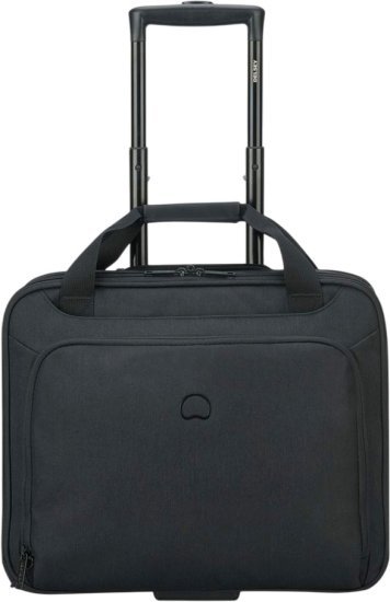 תיק נשיאה עלייה למטוס עם גלגלים למחשב נייד ''Delsey Paris ESPLANADE 15.6 - צבע שחור