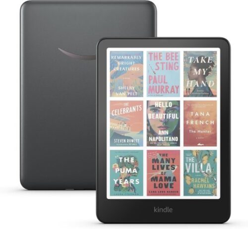 קורא ספרים אלקטרוני Amazon Kindle Colorsoft Signature Edition 7'' 32GB Wi-Fi - צבע שחור מתכתי