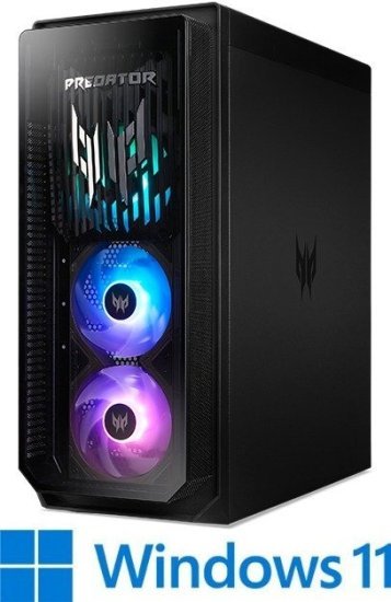 מחשב מותג שולחני לגיימרים Acer Predator Orion 7000 PO7-660 Ultra7 265K 1TB RTX5080 32GB כולל מערכת הפעלה