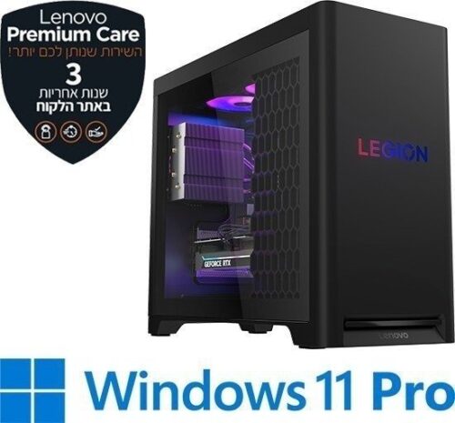 מחשב מותג גיימינג Lenovo Legion T5-30IAX10 Tower 90YE002HYS
