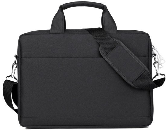 תיק צד למחשב נייד בגודל 17 אינץ’ דגם The Exceptional Pro מבית Camel Mountain - צבע שחור