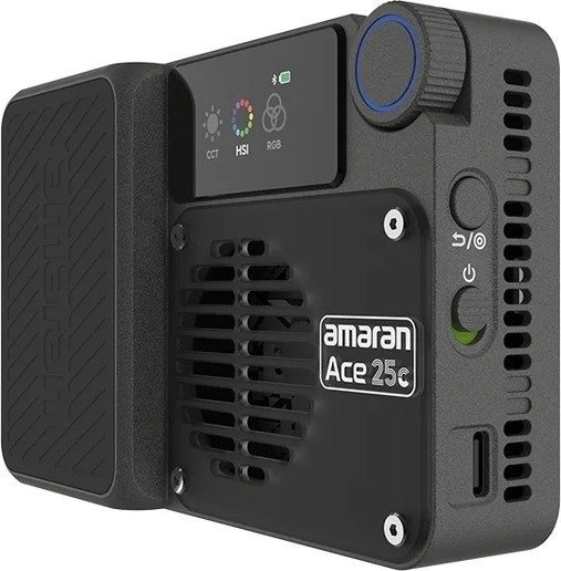 פנס RGB LED לצילום Amaran Ace 25c - צבע פחם