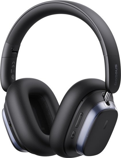 אוזניות קשת אלחוטיות עם ביטול רעשים Baseus Bowie H1s - צבע שחור