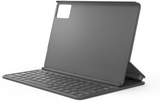 403625_b_1.jpg כיסוי מעמד Folio עם מקלדת ל-Lenovo Idea TAB TB336 - צבע אפור