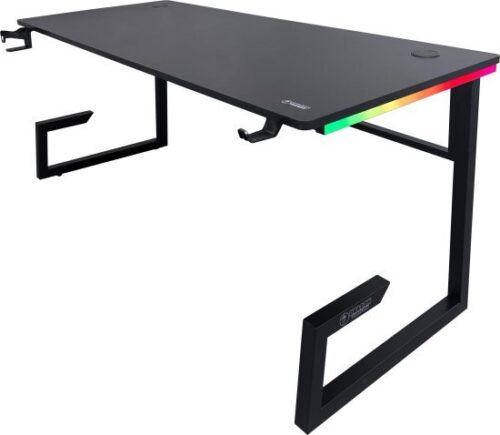 שולחן גיימינג מקצועי Dragon TG 160 XXL RGB - צבע שחור