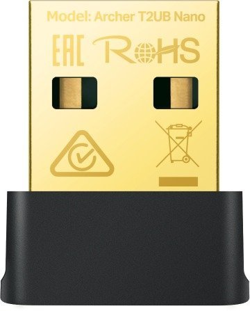 מתאם רשת USB אלחוטי כולל Bluetooth 4.2 תומך במהירות AC600 דגם Archer T2UB Nano מבית TP-Link