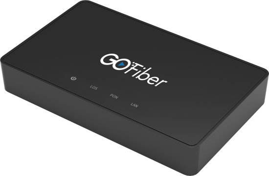 מתאם סיב אופטי לרשת XGS-PON ONT BRIDGE 10GE תומך עד 10GB דגם GF10SK מבית GOFiber