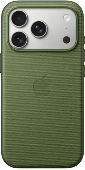 כיסוי TechWoven מקורי ל-Apple iPhone 17 Pro עם חיבור MagSafe - צבע Green
