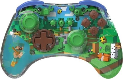 415568_b_1.jpg בקר משחק אלחוטי REALMz Minecraft Forest מבית Turtle Beach - תואם Nintendo Switch