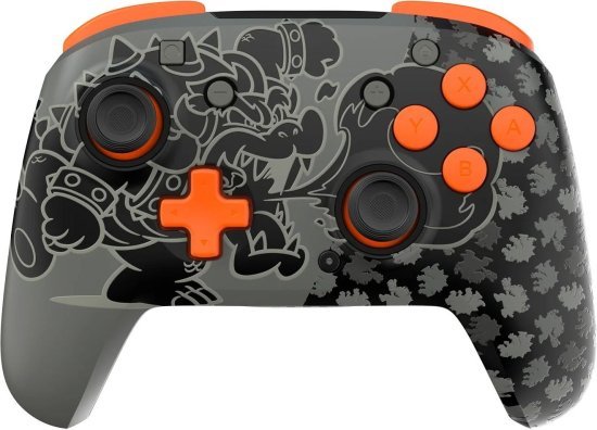 בקר משחק אלחוטי Rematch Bowser מבית Turtle Beach PDP - תואם Nintendo Switch