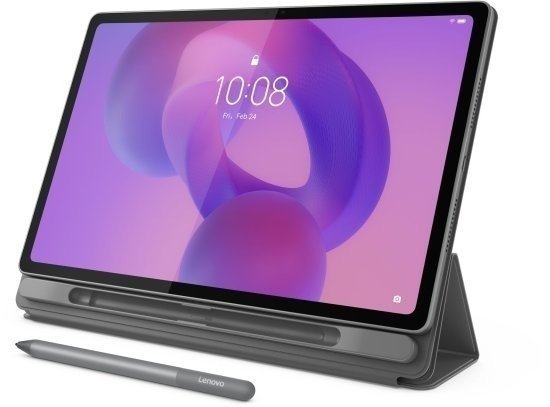 טאבלט Lenovo Idea Tab Plus TB361ZU ‎ZAGF0159IL - גרסת 5G - זיכרון 12GB נפח איחסון 256GB - צבע Luna Grey - כולל כיסוי Folio ועט Lenovo® Tab Pen