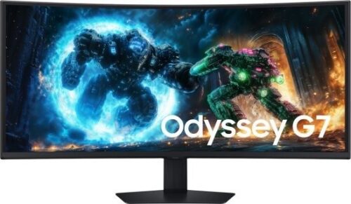 מסך מחשב גיימינג קעור Samsung Odyssey G7 S40FG750EU 40'' WUHD 180Hz - צבע שחור