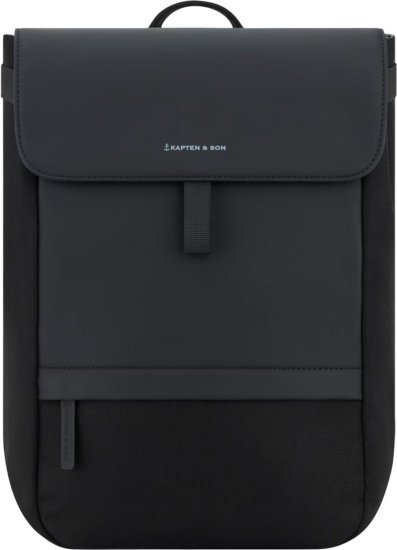 425889_b_1.jpg תיק גב למחשב נייד דגם Fyn מבית Kapten & Son עד 14 אינץ' - צבע שחור